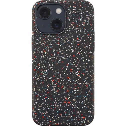 Cellularline | Sensation Dots - Compatibile Con Iphone 14 Plus | Custodia In Silicone Soft-Touch Semi-Trasparente - Effetto Macchiettato