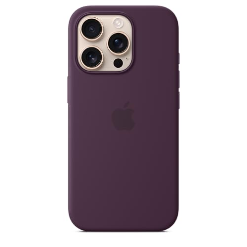Apple Custodia Magsafe In Silicone Per Iphone 16 Pro - Prugna ​​​​​​​