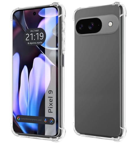 Custodia In Silicone Antiurto Trasparente Per Google Pixel 9 5G