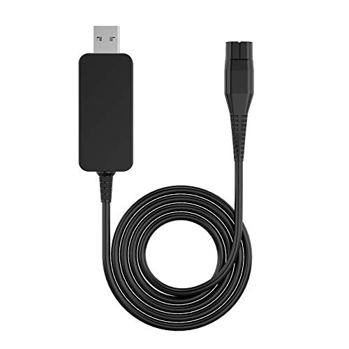 [Versione Di Aggiornamento] Caricatore Usb Da 4,3 V Per S300 S331 S500 S530 S100 Rq310 Rq350 Yq300 Qg3340 Qp2520 / 90/70, Trimmer All-In-One E Cavo Di
