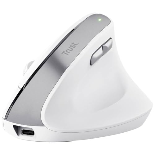 Trust Bayo Ii Mouse Bluetooth® Bianco Ottico 6 Pulsanti 2400 Dpi Rotella Di Scorrimento Integrata