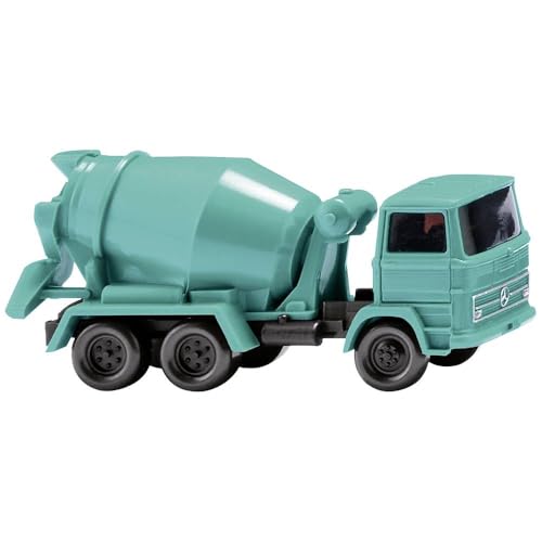Wiking 094508 Track N Mercedes Benz Betoniera Blu Acqua 1:160