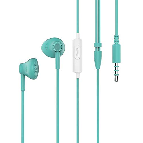 Pantone - Pt-Wde001L - Wired Earphone 3.5Mm - Azzurro/Plastica