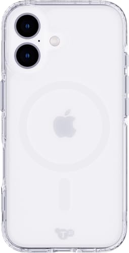 Tech21 Evoclear - Custodia Protettiva Per Iphone 16, Compatibile Con Magsafe, Colore: Trasparente
