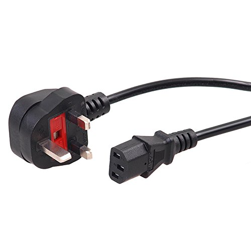 Maclean Mctv Iec Kettle Lead Power Cord Cable Pc Mains Connector 1 M, 1.5 M, 3 M, 5 M Fused (5 M)