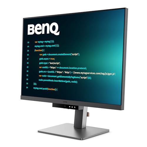 Benq Rd280U 4K+ 3840X2560 Monitor Per Programmazione 28.2” Usb Tipo C Da 90W, Modalità Avanzate Di Coding, Hotkey Per Coding, Design Ergonomico, Forma