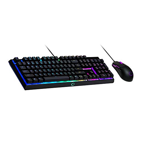 Cooler Master Ms110 Tastiera E Mouse Rgb Gaming Combo, Nero