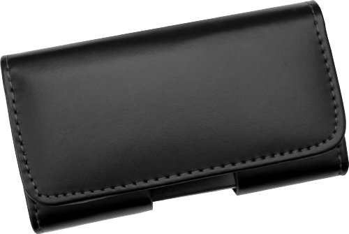 Aq Mobile Custodia Per Apple Iphone X/Xs, Vera Pelle, Clip Per Cintura, Chiusura Magnetica