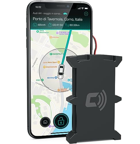 Carlock Basic: Antifurto Auto, Gps Tracker In Tempo Reale Con Sistema Di Allarme Tramite Smartphone, Con Dispositivo E App, Preciso E Facile Da Usare