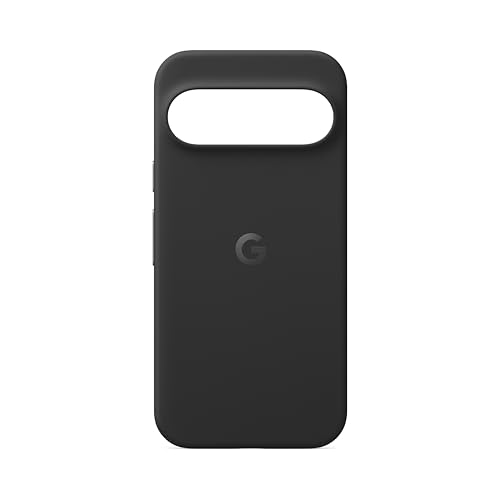 Google Cover Pixel 9 & Pixel 9 Pro - Protezione Durevole - Silicone Antimacchia - Cover Per Smartphone Android - Nero Ossidiana