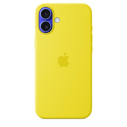Apple Custodia Magsafe In Silicone Per Iphone 16 Plus - Giallo Carambola 