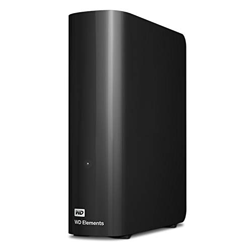 Wd 24Tb Elements Hard Disk Esterno, Hdd Per Desktop, Usb 3.0, Disco Rigido Per Desktop Ideale Per Espandere Facilmente Lo Spazio Di Archiviazione E Co