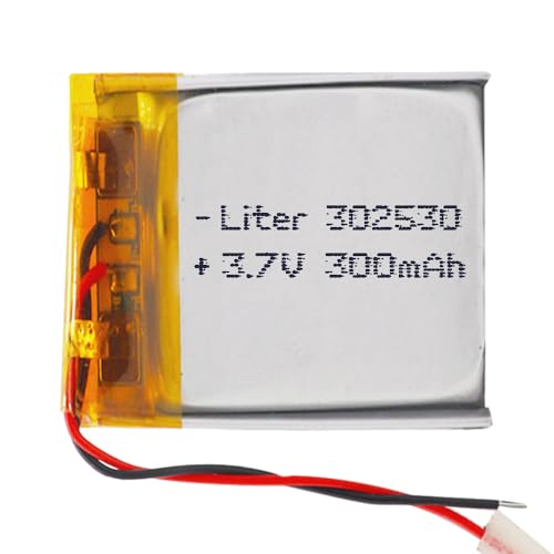 Batteria 302530 Lipo 3.7V 300Mah 1.11Wh 1S 5C Liter Energy Battery Per L'Elettronica Ricaricabile Telefono Portatile Smartwatch Orologio Gps - Non Ada