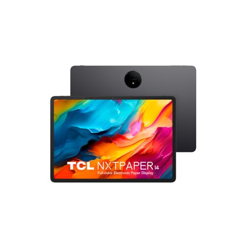 Tcl Nxtpaper 14 - Tablet Wi-Fi Display Nxtpaper Da 14 Pollici 16Gb Ram (8Gb+8Gb Ram Expansion) 256Gb Rom Batteria 10000Mah Con Fast Charging 33W - Car