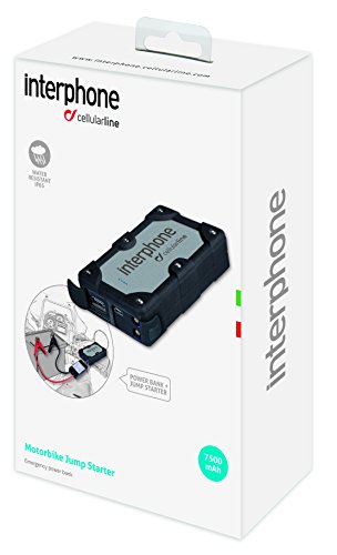 Cellularline Pwbstarter Caricatore Di Emergenza Usb Per Moto 7500 Mah