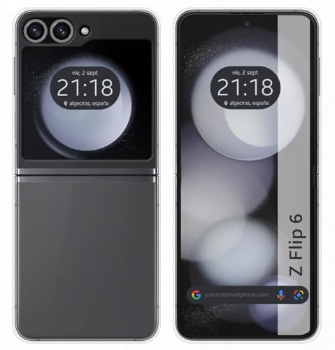Tumundosmartphone Custodia Rigida Trasparente Per Samsung Galaxy Z Flip 6 5G