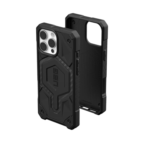 Urban Armor Gear Custodia Monarch Pro Compatibile Con Apple Iphone 16 Pro Max (Ricarica Wireless/Magnetica Compatibile, Protezione A 5 Strati) In Fibr