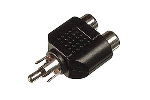 Adattatore Sdoppiatore Splitter Audio Rca Maschio A 2 Rca Femmina