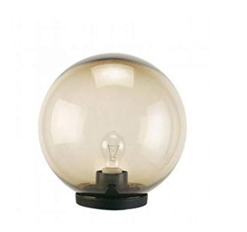 Acrilux Globo Fume 250Mm Con Base
