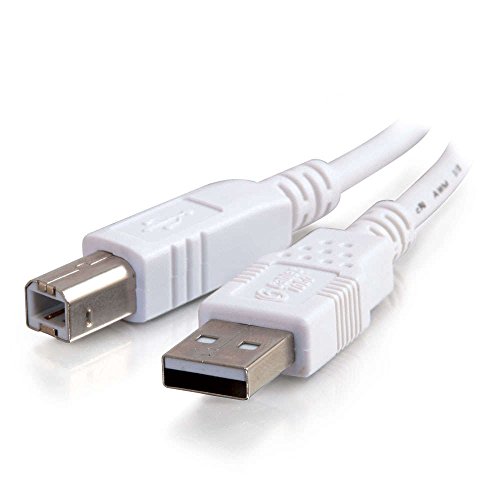 C2G 81561 - Cavo Usb 2.0 A/B, 2 M, Colore: Bianco