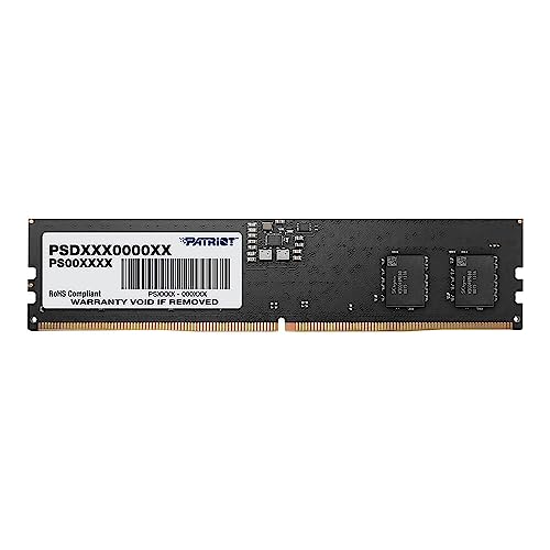 Patriot Signature Ddr5 Ram 8Gb (1X8Gb) 5200Mhz Cl42 Udimm Modulo Di Memoria Per Desktop - Psd58G520041