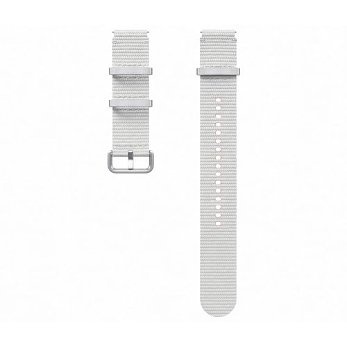 Samsung Athleisure Band Cinturino Sportivo E Versatile (M/L) Per Galaxy Watch4 | Watch5 | Watch6 | Watch7 Series, Silver