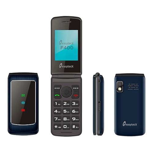 Easyteck Telefono Cellulare F400 | Blu