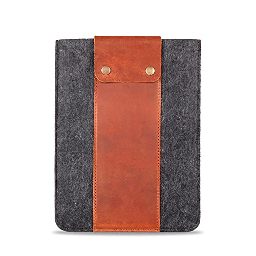 Megagear Genuine Leather Tablet Sleeve Case (Cammello, 11 Inch)