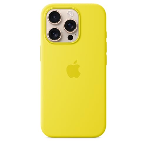 Apple Custodia Magsafe In Silicone Per Iphone 16 Pro - Giallo Carambola 