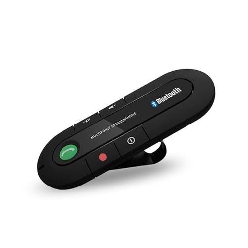 Ziyan Telefono Vivavoce Auto Bluetooth 5.0 Edr Vivavoce Auto Telefono Cellulare Vivavoce Multipoint