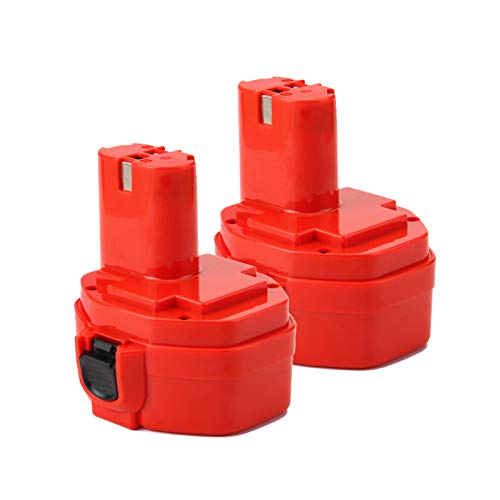 2X Shentec 14.4V 4.5 Ah Ni-Mh Batteria Per Makita Pa14 1420 1422 1433 1434 1435 1435F 192600-1 193985-8 192699 193157-5 193158-3