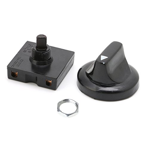 Kofun 4 Posizioni 3-Speed Fan Selettore Rotary Switch Governatore Con Manopola 13Amp 120V-250V Fan Speed Governor