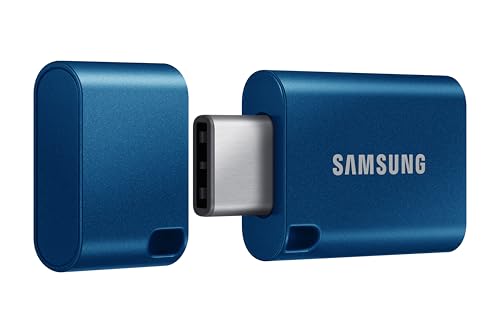 Samsung Flash Drive Type-C Muf-512Da/Apc Chiavetta Usb Pen Drive Da 512 Gb, Colore Blu, Velocità Di Lettura Fino A 400 Mb/S, Compatibile Con Smartphon