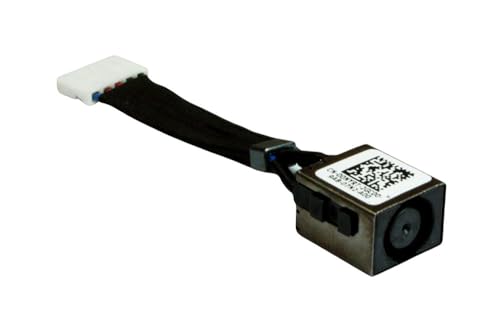 Power4Laptops Connettore Di Alimentazione Portatile Con Cavo Compatibile Con Dell Latitude 15 5500