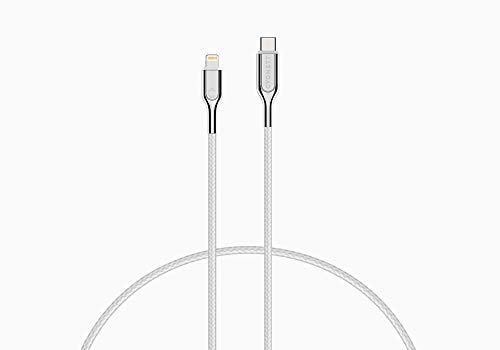 Cygnett - Cavo Armoured Da Lightning A Usb-C - Lunghezza 1 Metro - Bianco