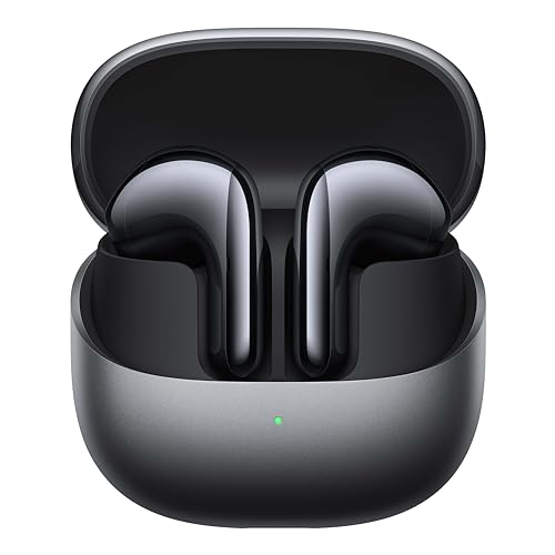 Xiaomi Buds 5 - Cuffie Senza Fili, Cancellazione Attiva Del Rumore, Harman Audio Efx, Hi-Res, Design Ergonomico, Fino A 30 Ore Di Batteria, Nero