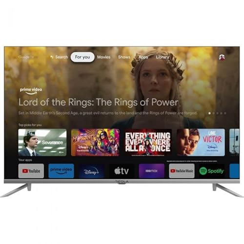 Tesla 32S635Shs 32" Google Tv (Google Play Store, Google Play Games, Google Asisstant), Hd, Silver Color, Metal Base, Box Speakers, Hdmi, Usb, Lan, Wi