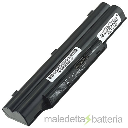 Batteria Potenziata 5200Mah 10,8V Per Portatile Fujitsu-Siemens Lifebook A530, Lifebook A531, Lifebook Ah530, Lifebook Ah531, Lifebook Lh52/C, Lifeboo