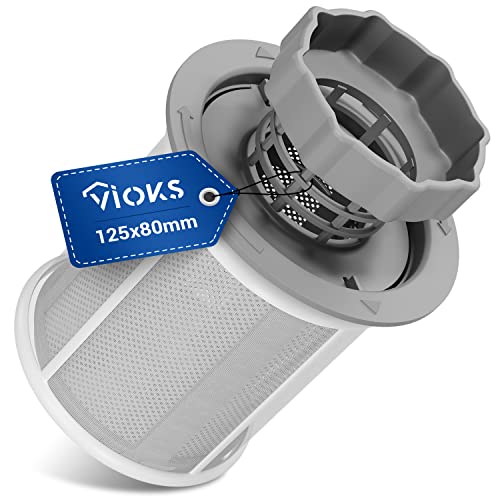 Vioks Filtro Fine Di Ricambio Per Lavastoviglie Siemens 00427903, 3 Pezzi, Filtro Fine Per Lavastoviglie Bauknecht