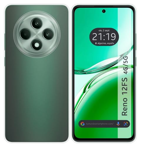 Custodia In Silicone Gel Tpu Trasparente Per Oppo Reno 12Fs 4G / 12 Fs 5G