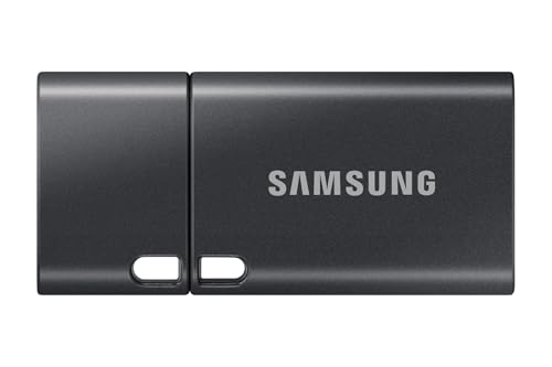 Samsung Chiavetta Usb C 512Gb 400Mb/S Lettura 110Mb/S Scrittura Usb 3.2 Gen1 Flash Drive Per Notebooks, Tablet E Smartphone, Titan Gray, Muf-512Da4/Ap