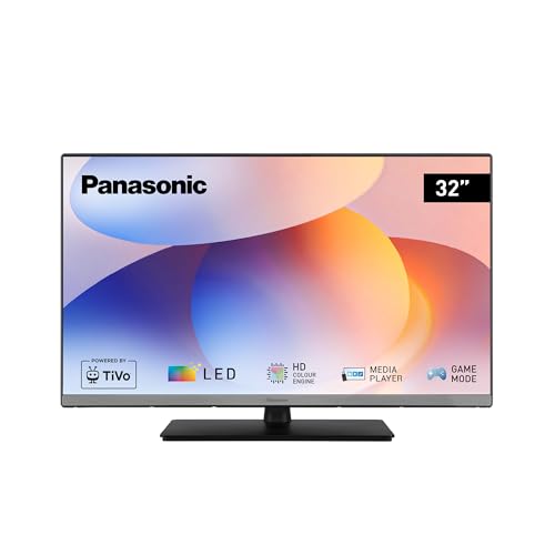 Panasonic Tb-32S40Aez, Serie S40 32 Pollici Smart Tv Led Hd, 2024, Tivo, Controllo Vocale Google E Alexa, Game Mode, Media Player, Hdr, Hdmi, Wlan, Pe