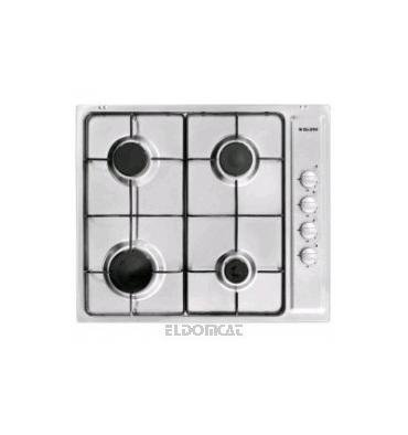 Glem Gas P/Cottura P4Glxv Inox Laterale$ Comandi Frontali, Valvola Sicurezza, Accensione