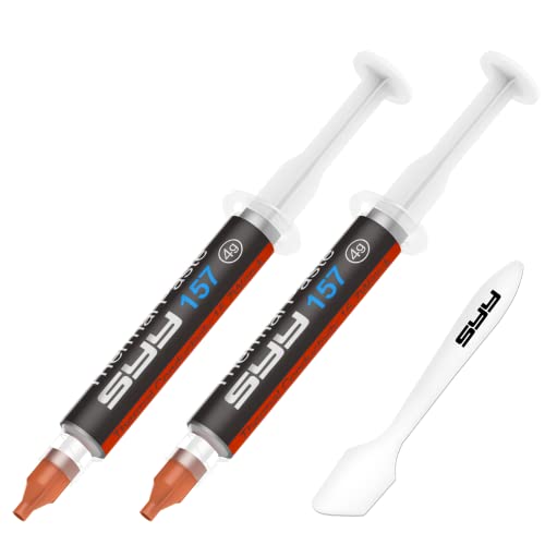 Syy Pasta Termica 8G Con Toolkit, Thermal Paste Nuovo Aggiornamento Facile Da Applicare, Conduttività Termica Estremamente Alta, Pasta Termoconduttiva