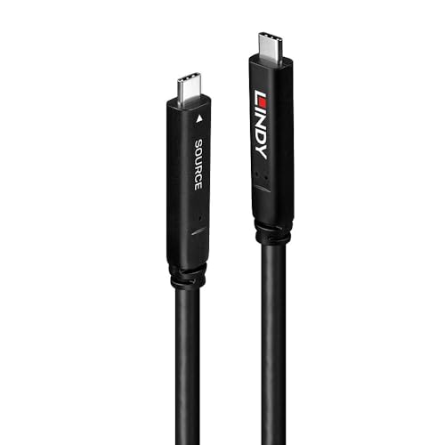 Lindy Cavo Ibrido Tipo C Usb 3.2 Gen 2 & Dp 1.4, 15M