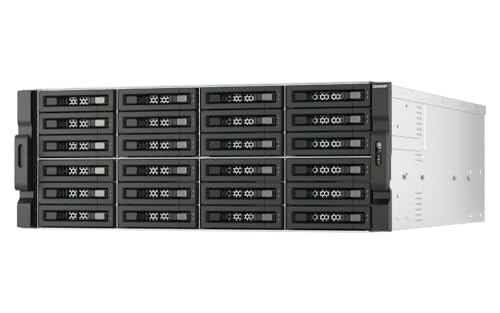 Qnap Tl-R2400Pes-Rp Contenitore Di Unità Di Archiviazione Enclosure Hdd/Ssd Nero, Grigio 2.5/3.5"