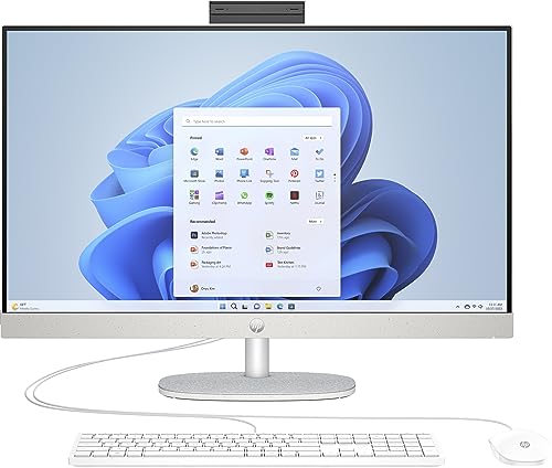 Hp Pc Desktop All-In-One | Display Fhd Da 27" | Amd Ryzen 5 7520U | Ram Ddr5 Da 16 Gb | Ssd Da 512 Gb | Unità Grafica Amd Radeon | Windows 11 Home | B