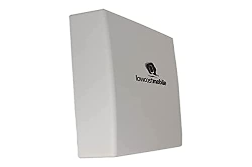 Lowcostmobile Pan5G-Mimo-2021 Antenna 4G 5G Mimo Direzionale 7003800Mhz 2X30Cm Nero Sma Cavo Alsr200 Outdoor Per Huawei, Asus, Tp Link
