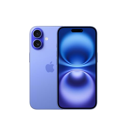 Apple Iphone 16 128 Gb: Telefono 5G Con Controllo Fotocamera, Chip A18 E Tanta Autonomia In Più. Compatibile Con Airpods; Blu Oltremare