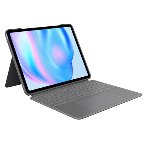 Logitech Custodia Con Tastiera Combo Touch Per Ipad Pro 11 Pollici (M4)(2024) - Tastiera Retroilluminata Rimovibile Con Kickstand, Digitazione Confort